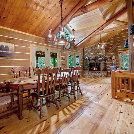 Waterfront Mountain Cabin With Hot Tub Villa Blue Ridge Bagian luar foto