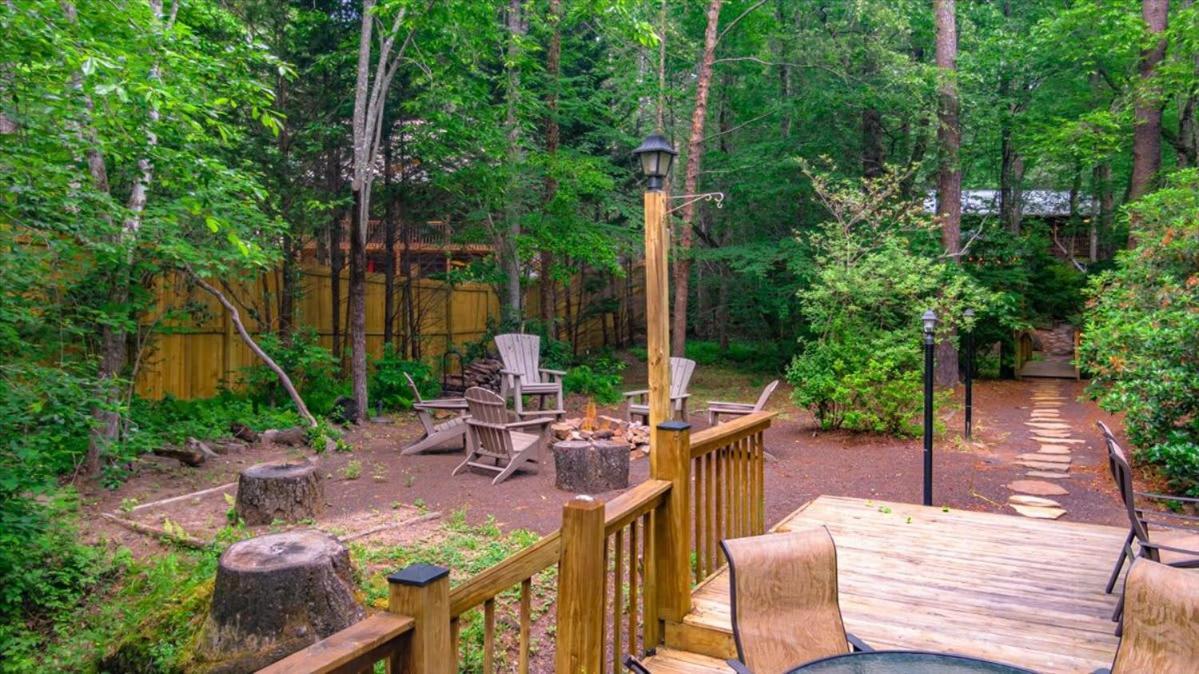 Waterfront Mountain Cabin With Hot Tub Villa Blue Ridge Bagian luar foto